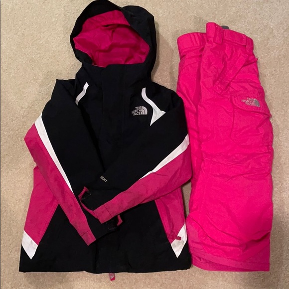 the north face toddler girl snowsuits